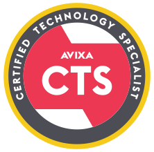 Badge AVIXA CTS 